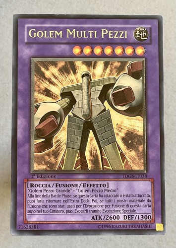 Golem multi pezzi - golem, tdgs-it038