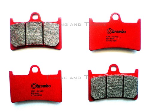 Pastiglie anteriori brembo - anteriori, sa